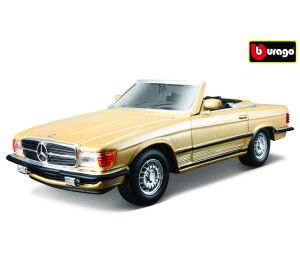 Bburago 1:32 Mercedes Benz 450 SL (1977) Gold