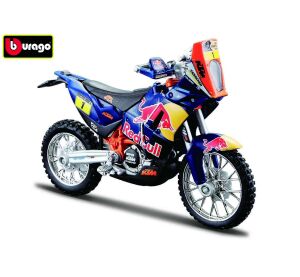 Bburago 1:18 WRB KTM CYCLE - KTM 450 Rally (Dakar Rally)