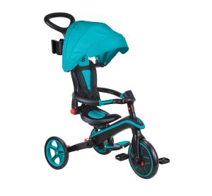 Globber Tříkolka dětská skládací 4v1 - Teal