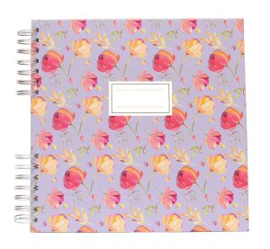 Fotoalbum/památník, lila, 20 listů karton 250g, 255x257x12 mm