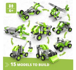 ENGINO Stavebnice CREATIVE BUILDER Multimodel set 15v1