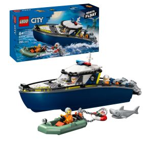 LEGO® City 60456 Honička v policejní lodi