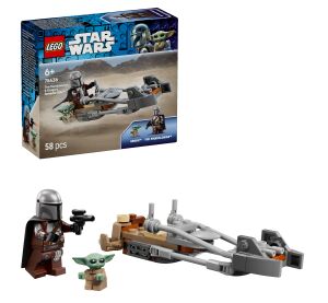 LEGO® Star Wars™ 75436 Mandalorian a Grogu a spídrová motorka
