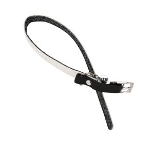 Třpytivý obojek pro kočky s rolničkou 31 cm