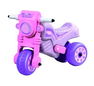 Odrážedlo Cross Motor 1 růžové 59x38x45 cm