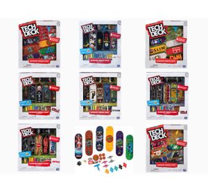 TECH DECK SKATESHOP 6KS S PŘÍSLUŠENSTVÍM