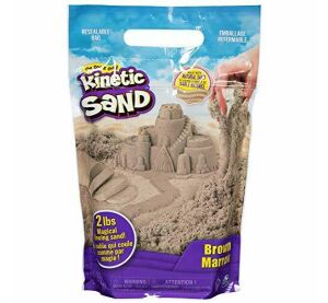 KINETIC SAND HNĚDÝ PÍSEK 0,9 kg