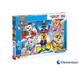 Clementoni - Puzzle Supercolor 2x60 Tlapková Patrola
