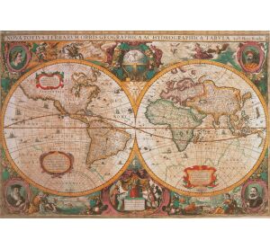 Clementoni Puzzle 1000 Old map
