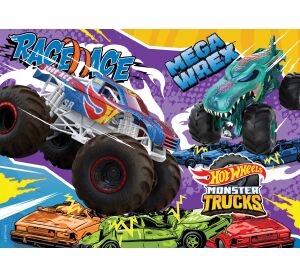 HOT WHEELS Puzzle 35x25 cm 48 dílků