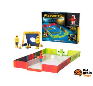 Fat Brain FOOSBOTS STADIUM BATTLE robo-fotbal se stadionem set