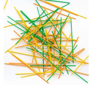 Náplň 75 ks do 3D pera 3Doodler Start+ oranžová, žlutá, zelená