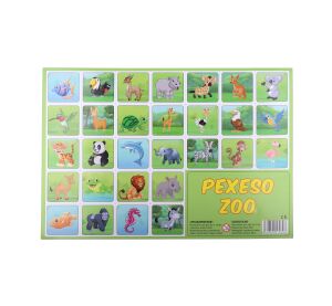 Pexeso Zoo ilustrované