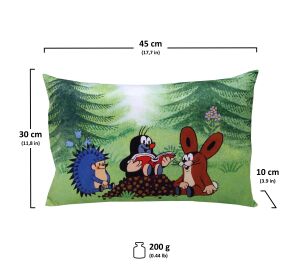 Polštář Krtek 45x30 čtenáři