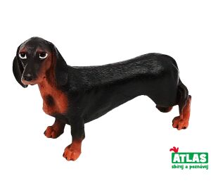 E - Figurka Pes Jezevčík krátkosrstý 18,5 cm