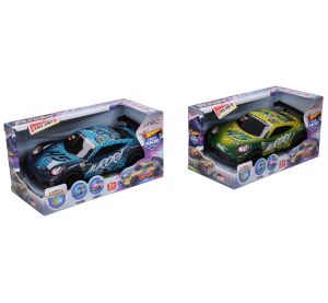 Auto závodní s efekty 20 cm