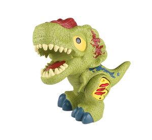 Dinosaurus s efekty zelený 26x18x13 cm