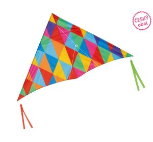 Létající drak nylon 125x70 cm - Český obal