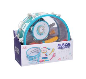 Hudební nástroje set s bubnem 28 cm