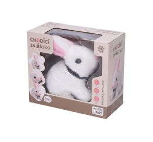 Králík chodící s efekty 16cm - český obal