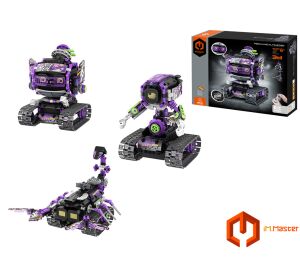 iM.Master Stavebnice robot s čepicí 3v1 RC na dálkové ovládání 17x16,6x20,6 cm