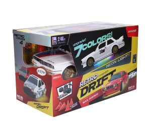 Auto Retro Drift RC na dálkové ovládání 27,5 cm