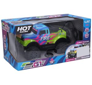Auto Fire svítící RC na dálkové ovládání 23 cm