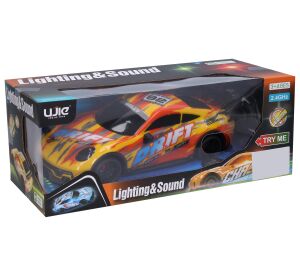 Auto Pursuit 001 s efekty RC na dálkové ovládání 29 cm