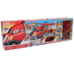 Kamion hasičská stanice rozkládací s efekty 46cm