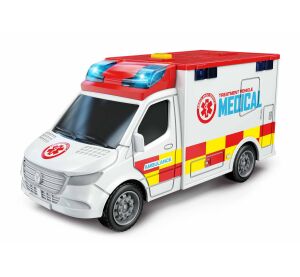 Auto sanitka s efekty 15,5 cm