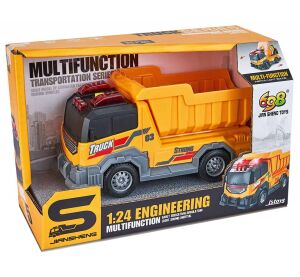 Auto sklápěč s efekty 15 cm