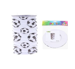 Lampion válec 15 cm - Fotbal