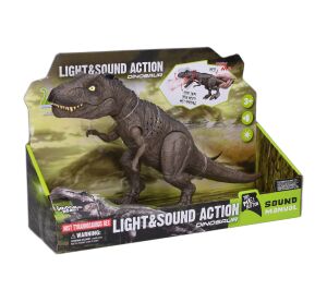 Dino dýmící s efekty 34cm