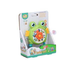 Chrastítko žába s efekty 11cm
