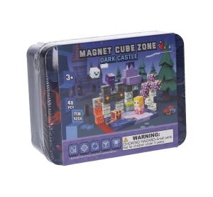 Stavebnice Magnet Cube Zone - Dark Castle 48 dílků