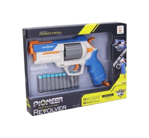Pistole Pioneer Revolver s pěnovými náboji 25 cm