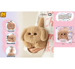 Pejsek mrkající s efekty 22cm
