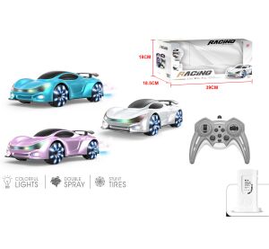 Auto elektrické s efekty RC na dálkové ovládání 24 cm