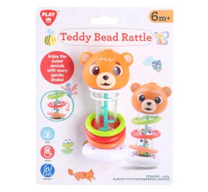 Playgo Chrastítko s kroužky 13 cm