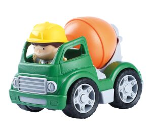 Playgo Auto stavební s figurkou 14x9,9x10,7 cm