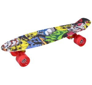 Skateboard vícebarevný 56 x 15 cm