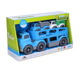 Auto - tahač s auty 30 cm