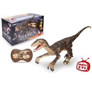 Raptor RC na dálkové ovládání hnědý 45 cm