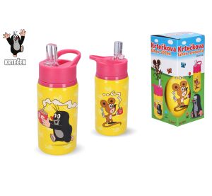 Láhev nerez Krtek 500 ml růžová