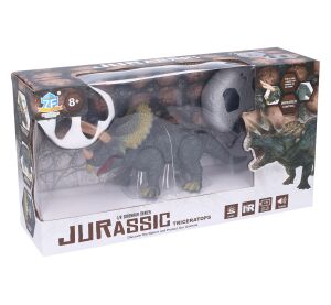 Dino Triceratops RC na dálkové ovládání 24 cm