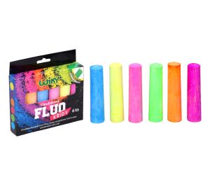 Chodníkové křídy FLUO 6ks