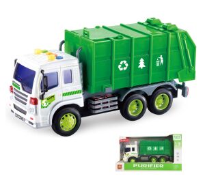 Auto popelářské s efekty 28 cm - český obal