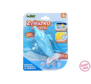Delfín natahovací do vany 14 cm - český obal