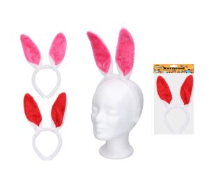 Set karneval - čelenka uši zajíc