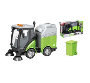 Auto čistící s popelnicí a efekty 24 cm